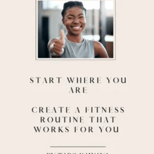 Start where you are